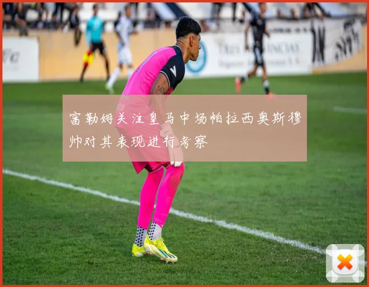 富勒姆关注皇马中场帕拉西奥斯穆帅对其表现进行考察